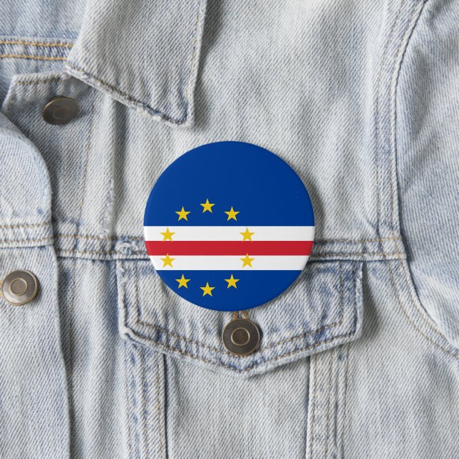 Cape Verde flag Button (In Situ)