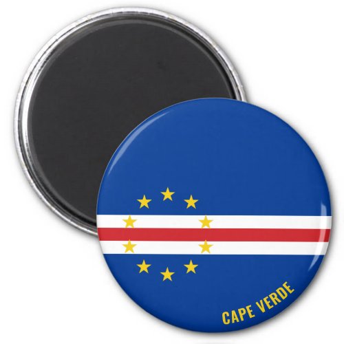 Cape Verde Flag Charming Patriotic Magnet
