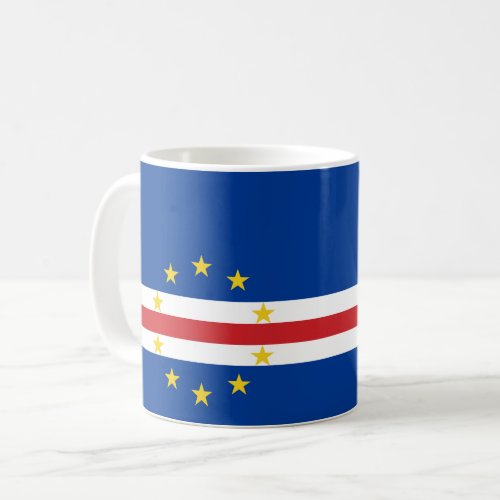 Cape Verde Flag Coffee Mug