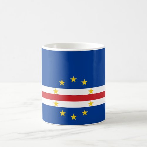 Cape Verde Flag Coffee Mug