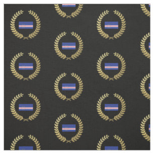 Cape Verde Flag Fabric