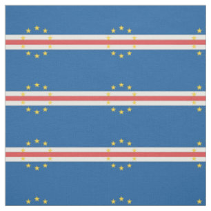 Cape Verde Flag Fabric