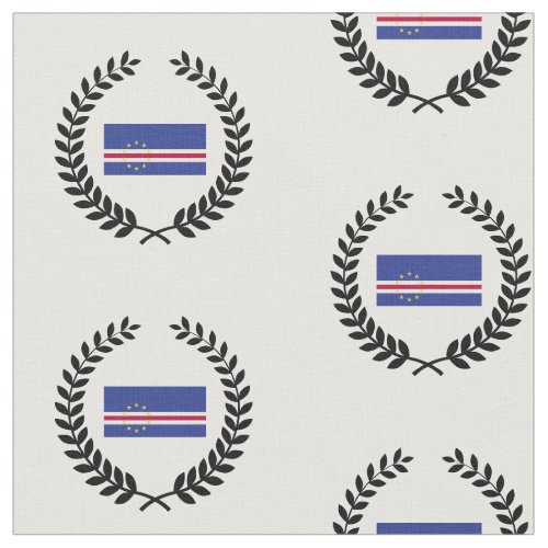 Cape Verde Flag Fabric