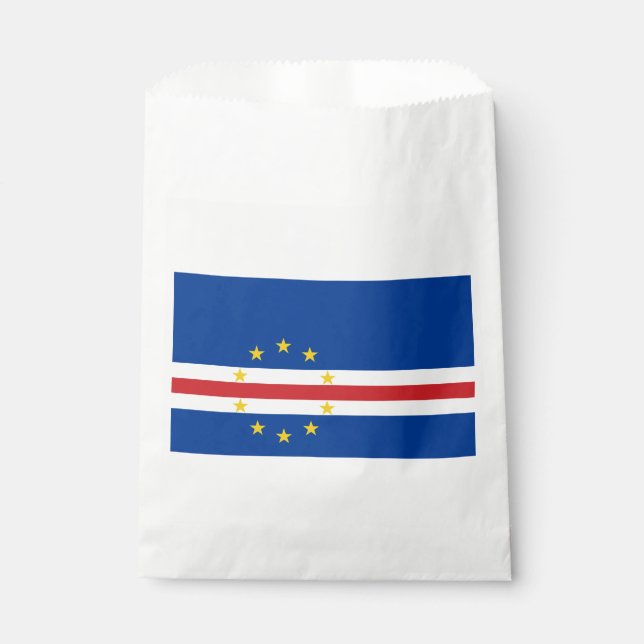 Cape Verde Flag Favor Bag (Front)