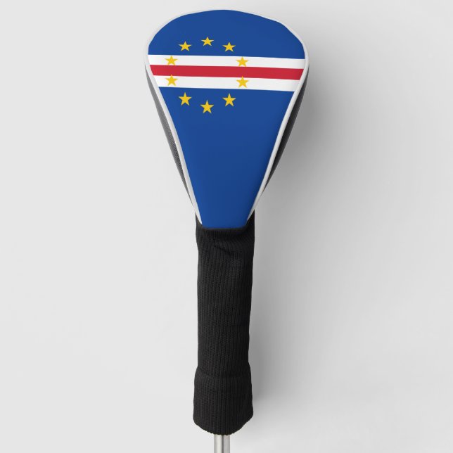 Cape Verde Flag Golf Head Cover (Front)