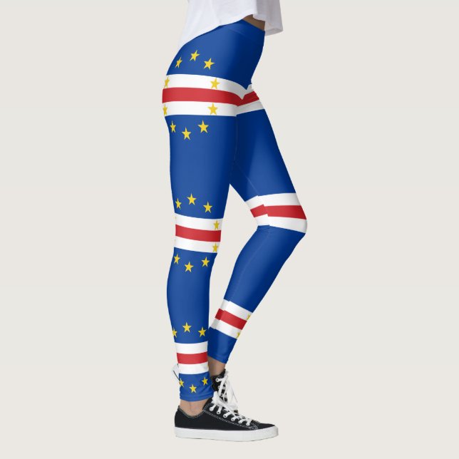Cape Verde Flag Leggings (Right)