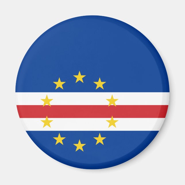 Cape Verde flag Magnet (Front)
