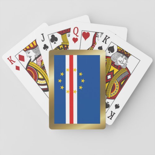 Cape Verde Flag Playing Cards