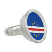 Cape Verde Flag Ring (Side)