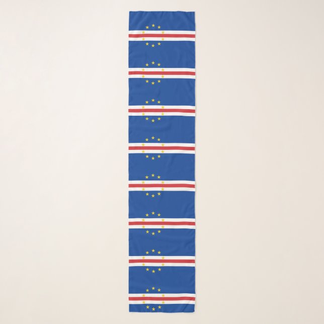 Cape Verde Flag Scarf (Front)
