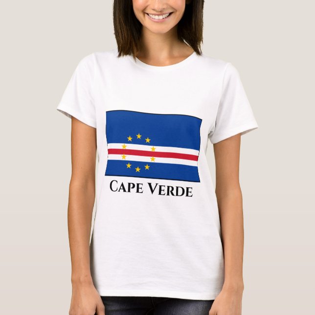 Cape Verde Flag T-Shirt (Front)
