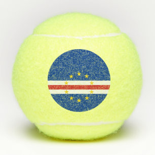 Cape Verde Flag Tennis Balls