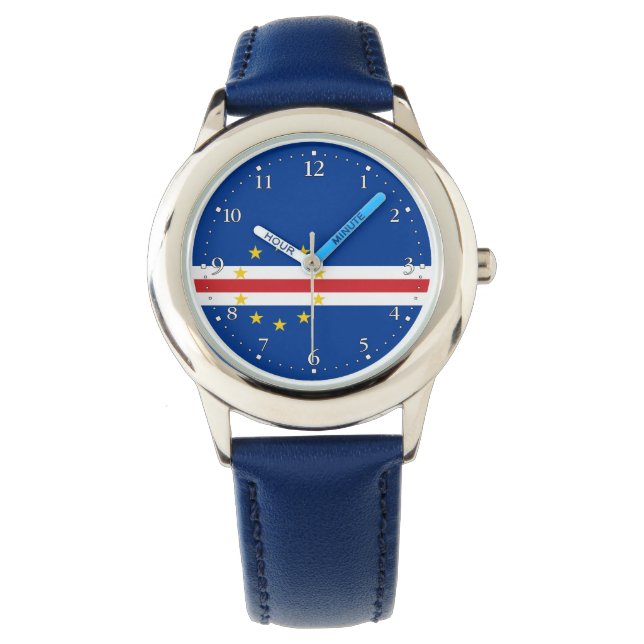 Cape Verde Flag Watch (Front)
