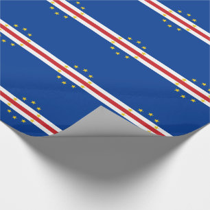 Cape Verde Flag Wrapping Paper