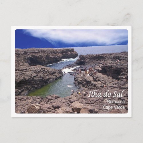 Cape Verde _ Island of Sal _ Buracona _ Postcard