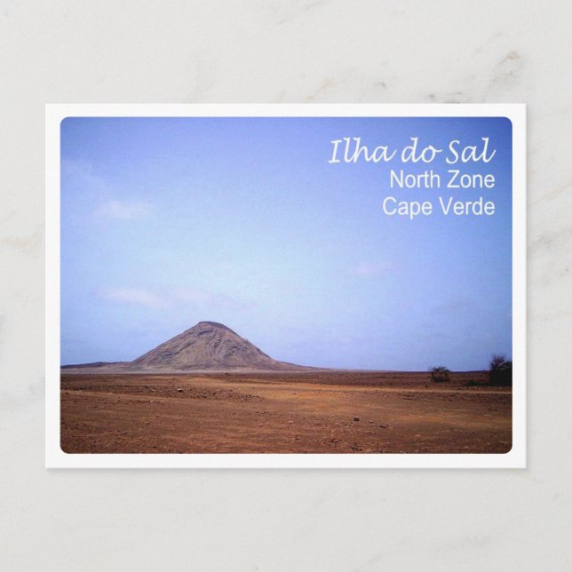 Cape Verde - Island of Sal - North Zone - Postcard (Front)