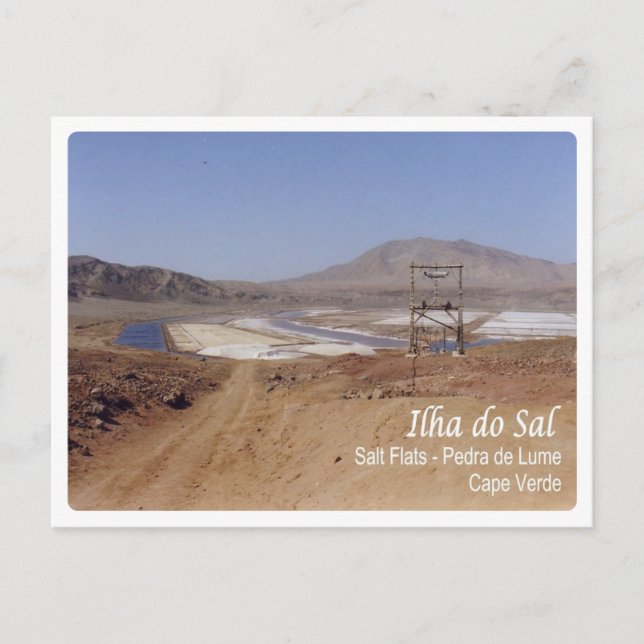 Cape Verde - Island of Sal - Postcard (Front)
