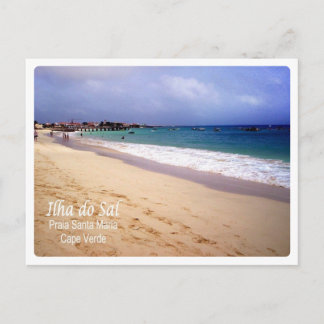 Cape Verde - Island of Sal - Postcard