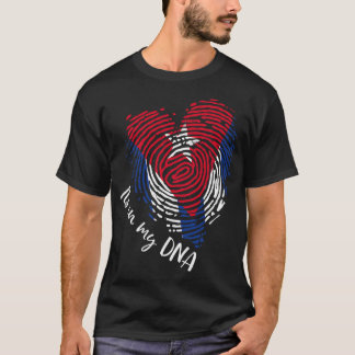 Cape Verde It_s In My DNA Cape Verdean Roots Flag T-Shirt
