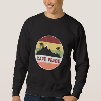 Cape Verde Mountain And Palms Sweatshirt