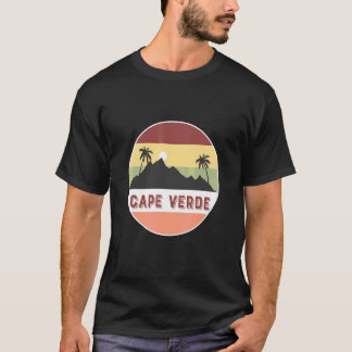Cape Verde Mountain And Palms T-Shirt