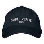 Cape Verde Personalized Adjustable Hat at Zazzle