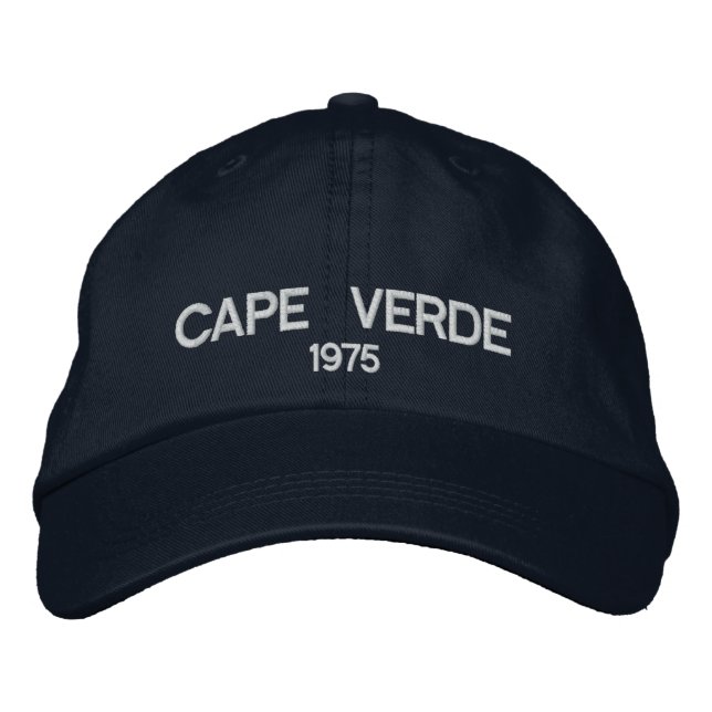 Cape Verde Personalized Adjustable Hat (Front)