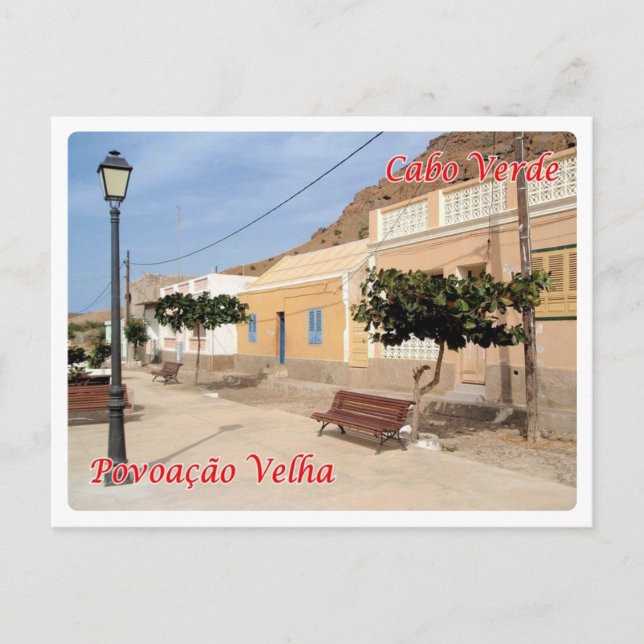 Cape Verde - Provoacao Velha - Postcard (Front)