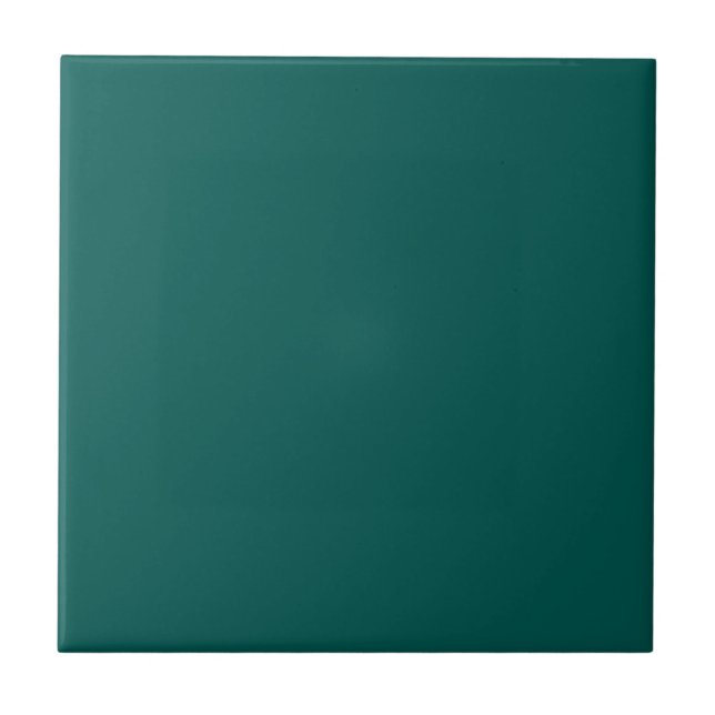 Cape Verde Shores Teal Square Kitchen and Bathroom Ceramic Tile (Front)