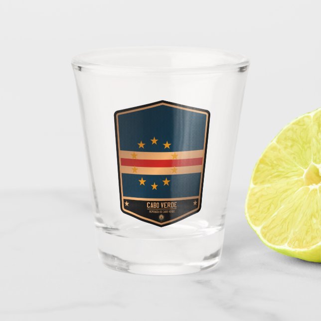 Cape Verde Shot Glass (Front)