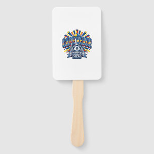 Cape Verde Soccer 2026 Soccer Bold Country Typogra Hand Fan