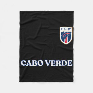 Cape Verde Soccer Team  Fleece Blanket