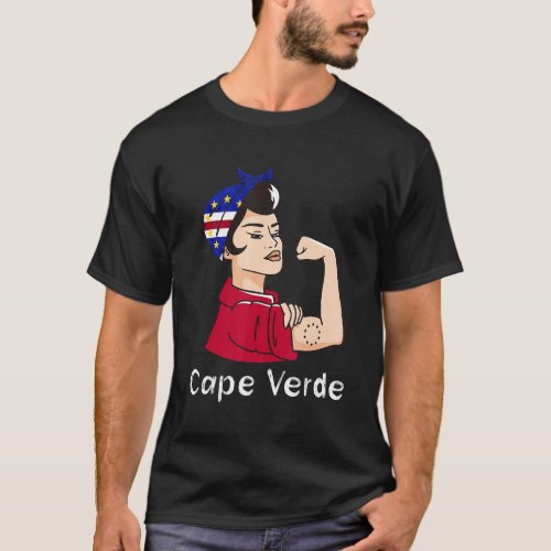 Cape Verde Strong Cape Verdean Roots Woman Scarf M T_Shirt