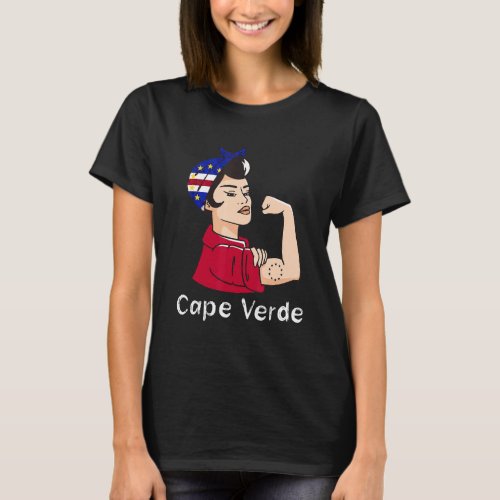 Cape Verde Strong Cape Verdean Roots Woman Scarf M T_Shirt