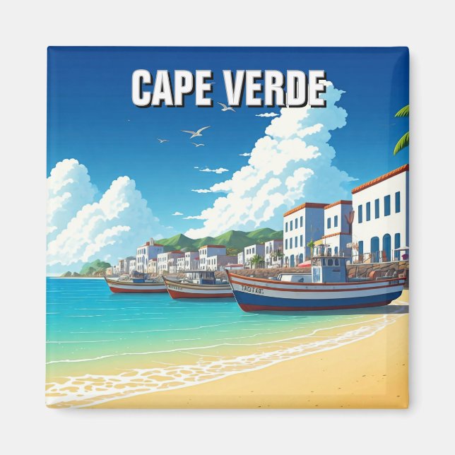 Cape Verde Travel Magnet (Front)