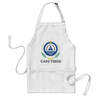 Cape Verdean Emblem Adult Apron