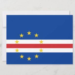 Cape Verdean Flag (Cape Verde) Card