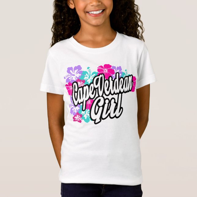 Cape Verdean Girl tee (Front)