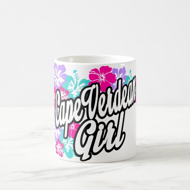 Cape Verdean Girl tee Coffee Mug (Center)