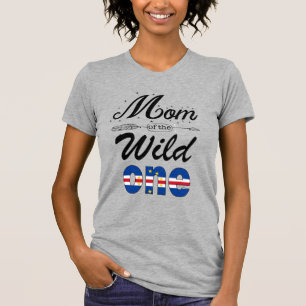 Cape Verdean Mom Of The Wild One T-Shirt