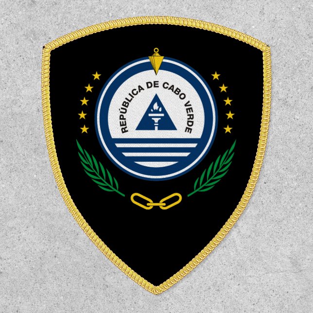 Cape Verdean National Emblem, Cape Verde Patch (Front)