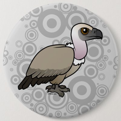 Cape Vulture Pinback Button