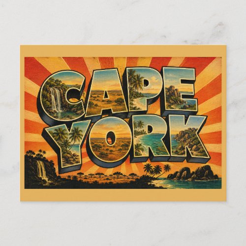 Cape York Peninsula Queensland Australia Tropical Postcard