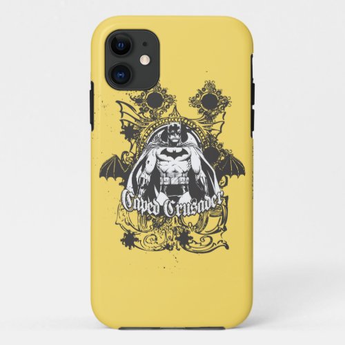 Caped Crusader Image iPhone 11 Case