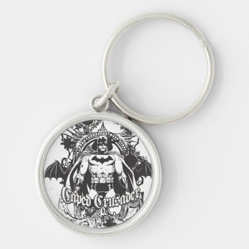 Caped Crusader Image Keychain