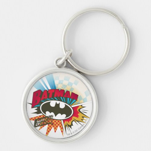 Caped Crusader Keychain