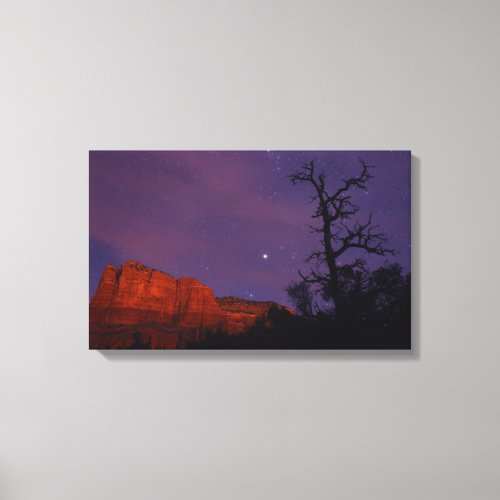 Capella Rising in Sedona Canvas Print