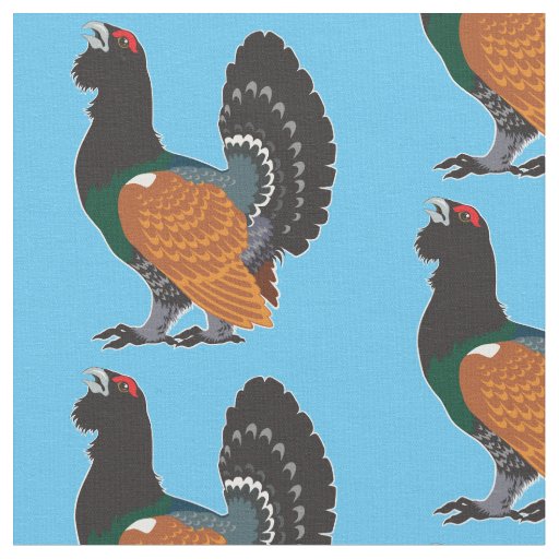 capercaillie fabric
