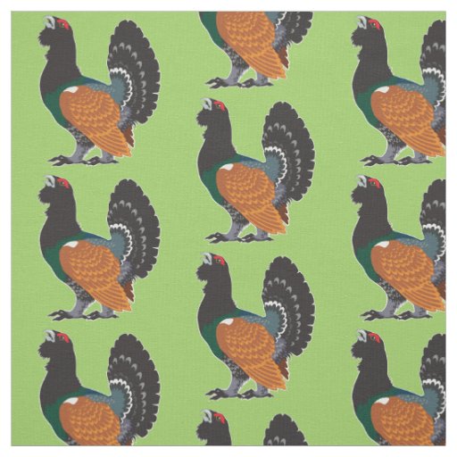capercaillie fabric