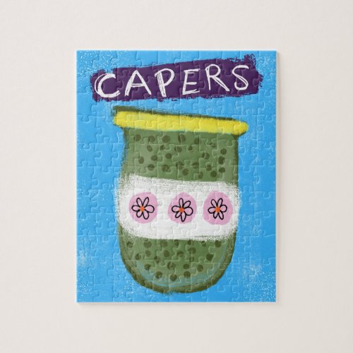 Capers In A Jar Jigsaw Puzzle
